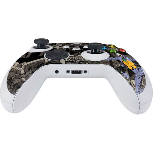 DC Comics The Joker Vintage Action pose pattern Xbox Series S Controller Skin